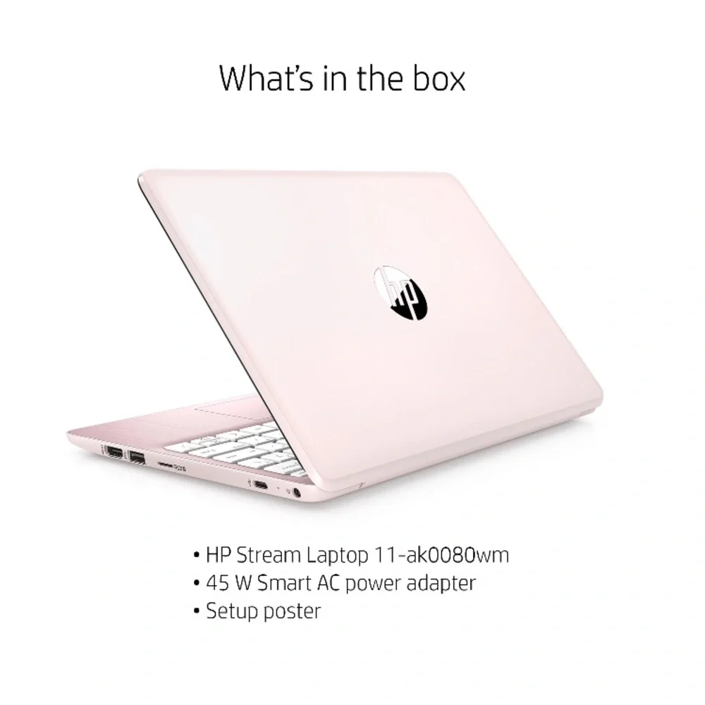 Pink hp Chromebook
